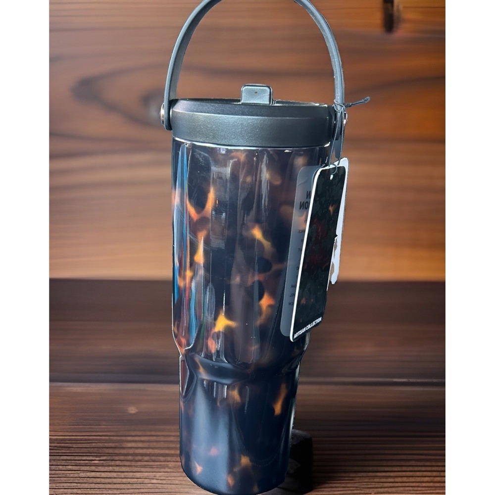 Hydrapeak Nomad 32oz Tumbler Artisan Collection Tortoise Shell Hydrojug Dupe
